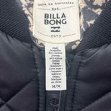 Billabong Women's M Black Quilted Jacket