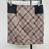Free People Women's S Taupe Geometric Skirt
