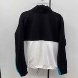 DKNY Women's XXL Black Color Block Sweatshirt