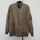 American Eagle Women's L Olive Solid Jacket