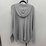 Aerie Women's XL Gray Textured Sweater