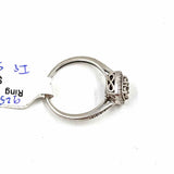 Allure Gems (SK9) Women's Silver Ring