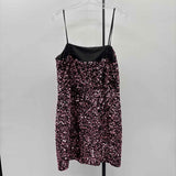 Women's L Pink Sequins Gown/Evening Wear