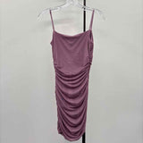 Women's 4 Dusty Lavender Solid Gown/Evening Wear
