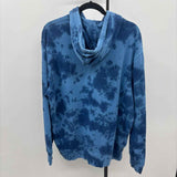Lucky Brand Women's XL Blue Tie Dye Sweatshirt