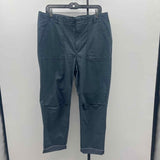 Banana Republic Women's Size 14 Slate Blue Solid Pants