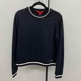 Krimson Klover Women's Size M Black Solid Sweatshirt