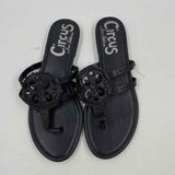 Sam Edelman Women's Shoe Size 9.5 Black Laser Cut Sandals