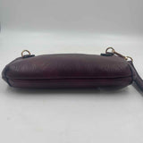 Jen & Co Women's Wine pebbled Wallet