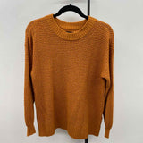 American Eagle Junior's Size XS Burnt Orange Textured Sweater