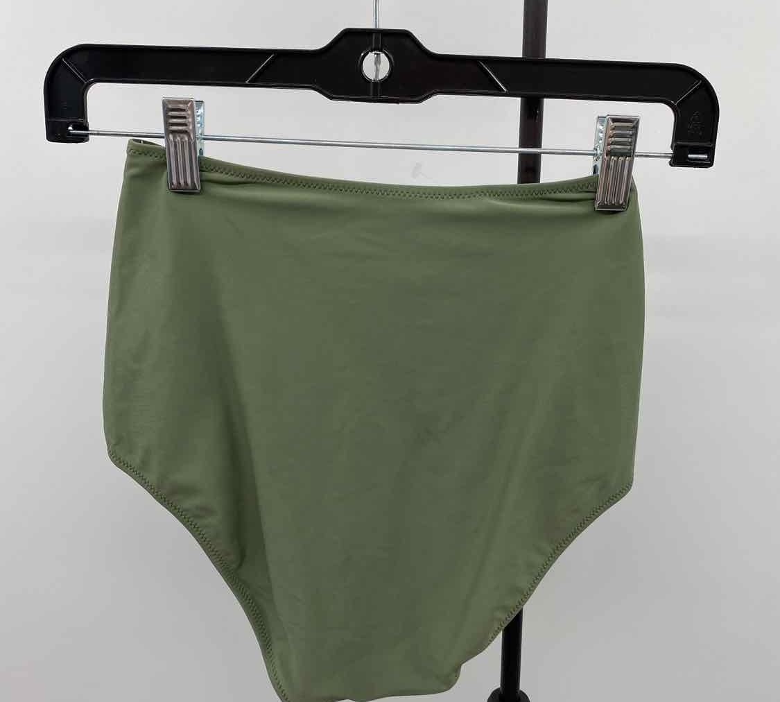Aerie Junior's Size 6 Green Solid Swimsuit Separate