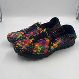 Skechers Women's Shoe Size 10 Rainbow Woven Sneakers