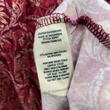 Soft Surroundings Women's Size 24 Red Floral Dress
