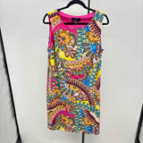 Ronni Nicole Women's Size 14 Fuschia Floral Dress