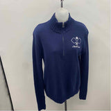 Staud Women's Size M Navy Pickleball Sweater