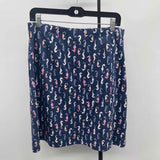 JJill Women's Size 10 Navy seahorse Skirt