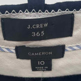 J Crew Women's Size 10 Navy Solid Pants