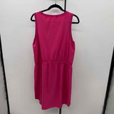 Athleta Women's Size 14 Fuschia Solid Dress
