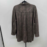 Insight Women's Size 16W Taupe Snakeskin Jacket