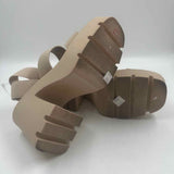 Madden Girl Women's Shoe Size 6 Beige Solid Sandals