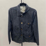 JJill Women's Size L Blue Solid Jacket