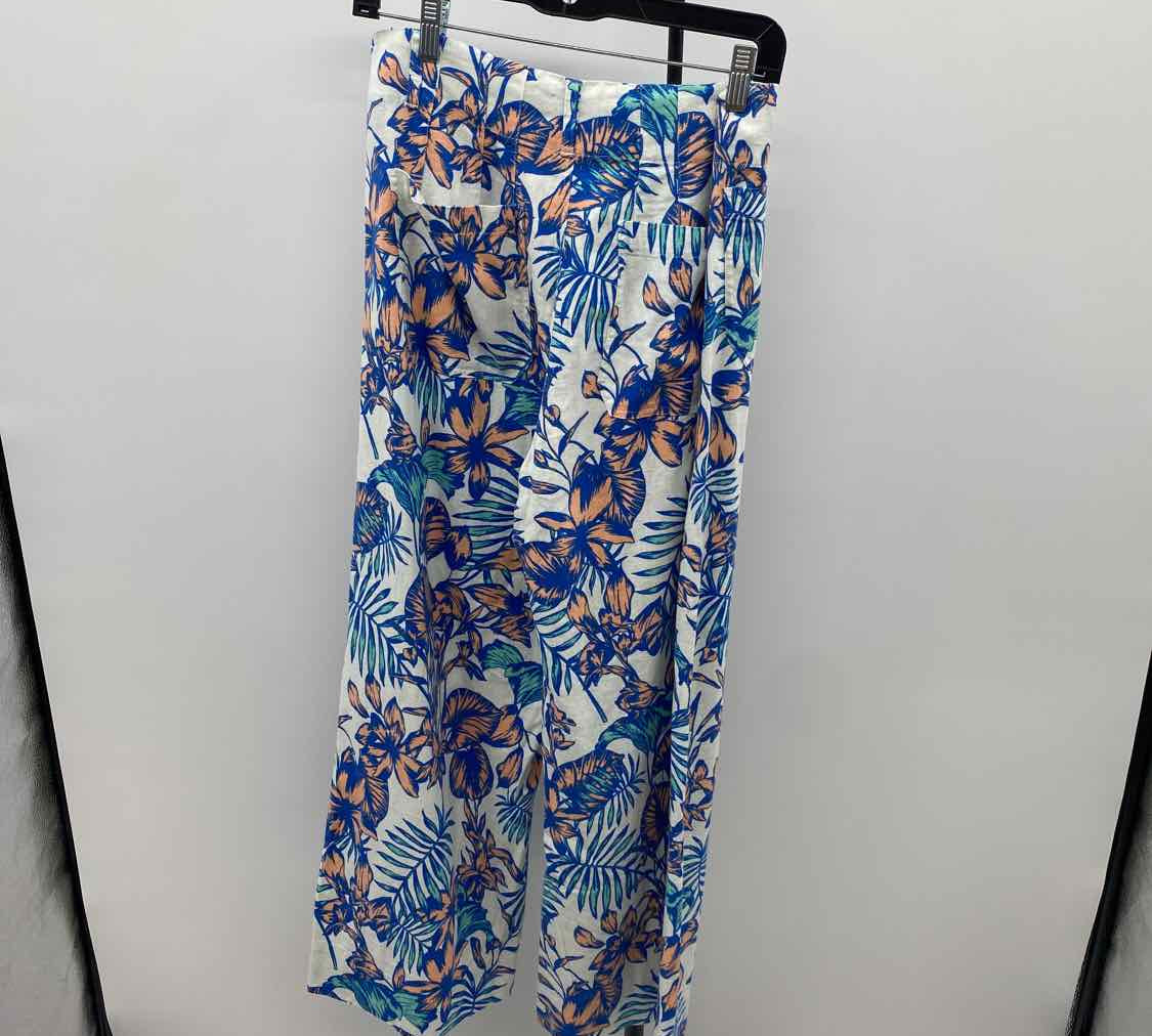 Velvet Heart Women's Size 10 Blue Floral Pants