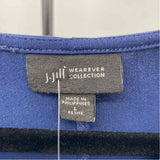 JJill Women's Size 14P Navy Solid Dress