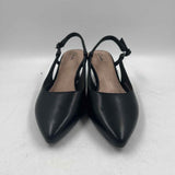 Clarks Women's Shoe Size 9 Black Solid Slingbacks