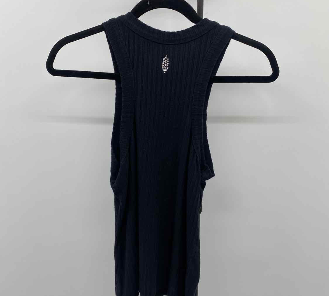 FP Movement Women's Size XL Black Ribbed Sleeveless Shirt