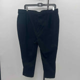 Rafaella Women's Size 16 Black Solid Capris