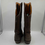 Lucchese Women's Shoe Size 8.5 Brown Textured Boots