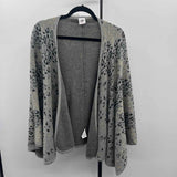 CABI Women's Size One Size Gray Spotted Cape