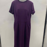 Maggy London Women's Size 12 Purple Solid Dress