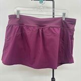 title nine Women's Size 16 Wine Solid Swimsuit - Separate