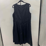 Talbots Women's Size 18W Black Solid Dress