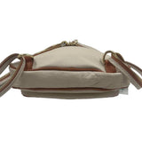 Valentina Women's Ivory Luxe pebbled Purse