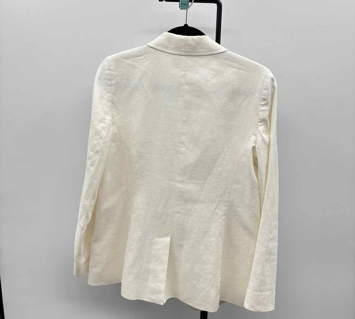 Talbots Women's Size 6 White Solid Jacket