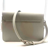 PIXIE MOOD Gray Vegan Leather ZOE Crossbody Purse