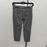 Athleta Women's Size 6 Black Stripe Leggings