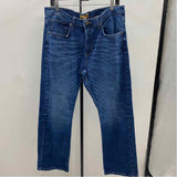 Wrangler Men's Size 36 Blue Solid Jeans