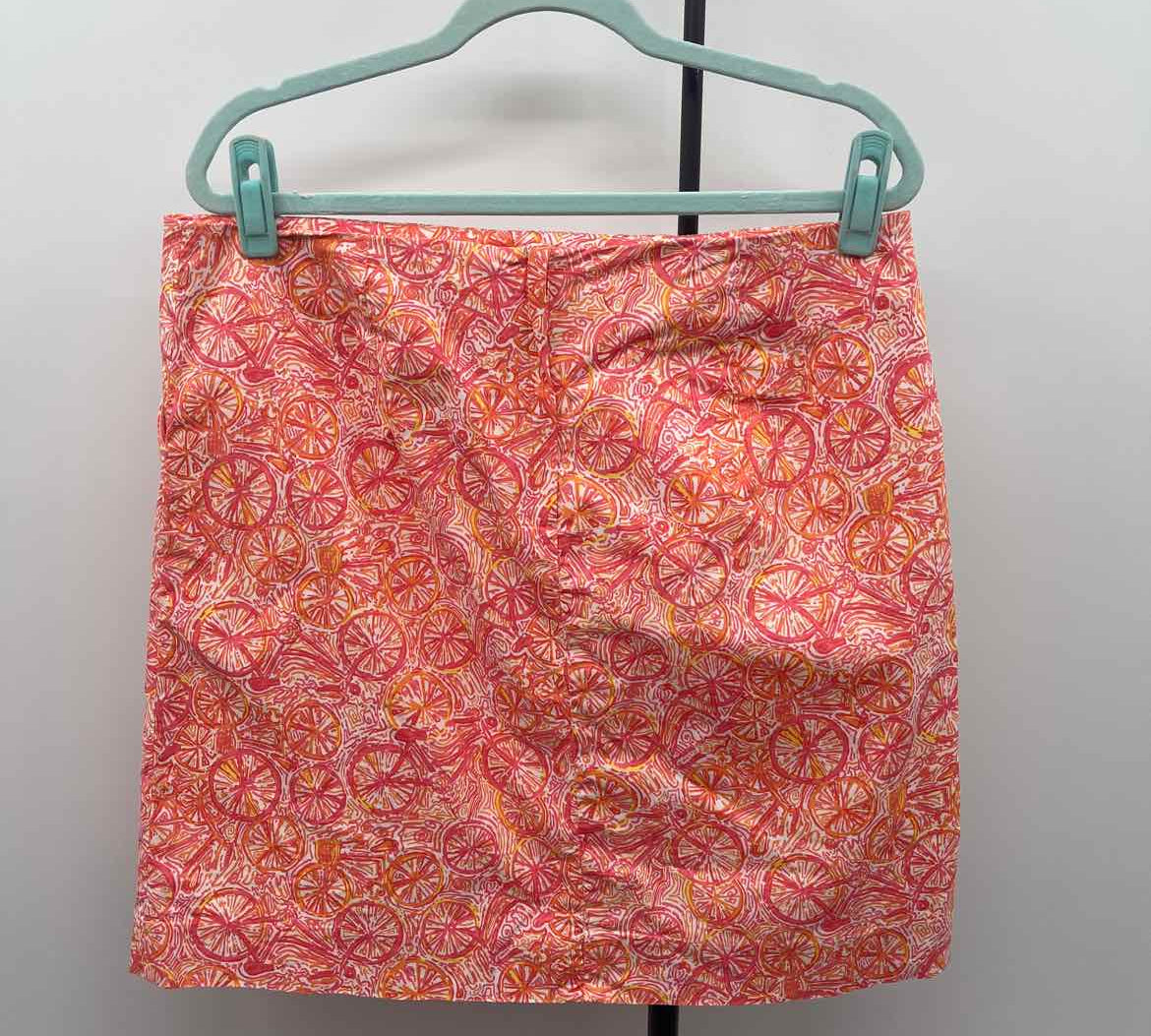 Lilly Pulitzer Women's Size 12 Pink Fruit Skirt