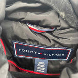 Tommy Hilfiger Women's Size M Black Solid Coat