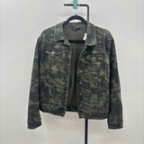 sts blue Women's Size XS Green Camoflage Jacket