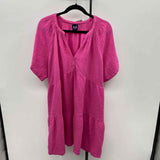 Gap Women's Size 16 Pink Textured Dress