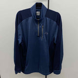 Callaway Men's Size M Navy Heathered Long Sleeve Shirt