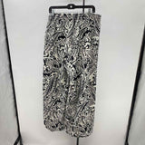 Ralph Lauren Women's Size 16 Black Paisley Pants