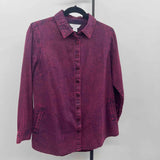 Liz Claiborne Women's Size MP Magenta Solid Jacket