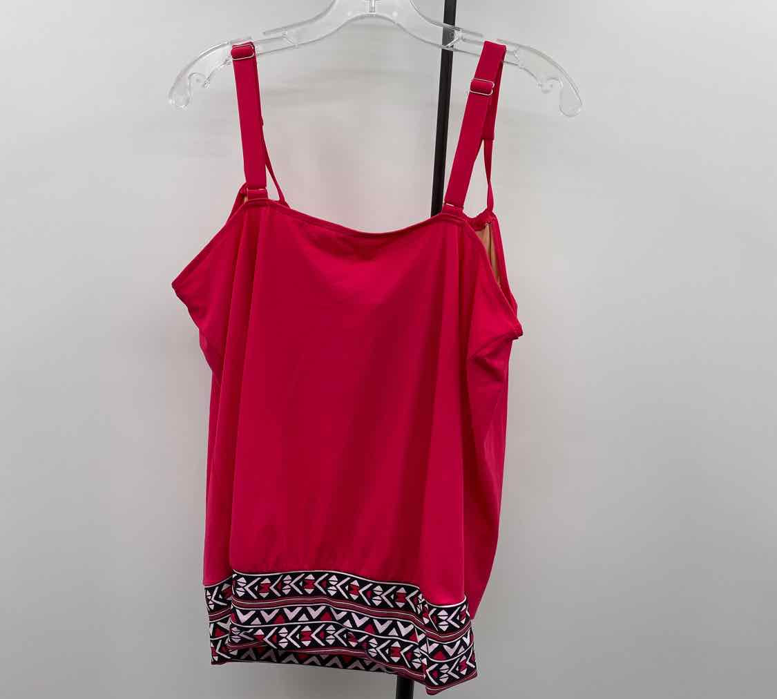 swimsuits for all Women's Size 20 coral Aztec Swimsuit - Separate