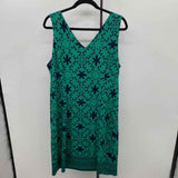 Magnolia Grace Women's Size 18 Green Kaleidoscope Dress