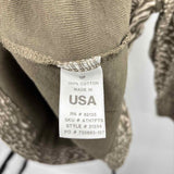 Fresh Produce Women's Size L Olive Animal Print Long Sleeve Shirt